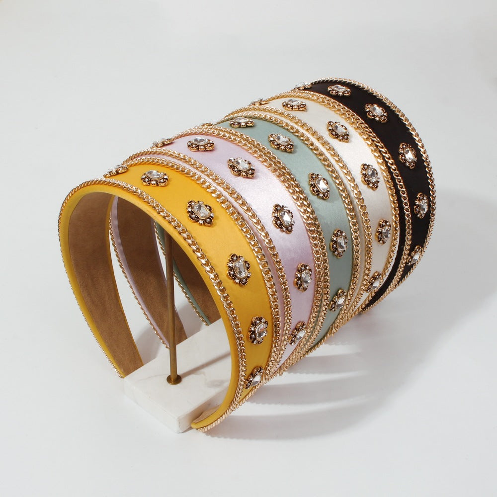 Headband Baroque Retro Fashion Chain Headband by edenista