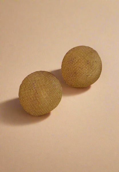 Textured Round Studs