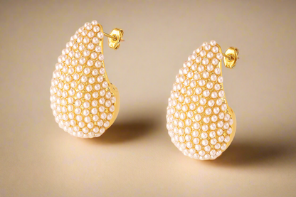 Pearl Dome Earrings